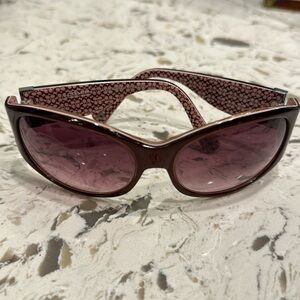Coach Suzie S446 Burgandy Sunglasses